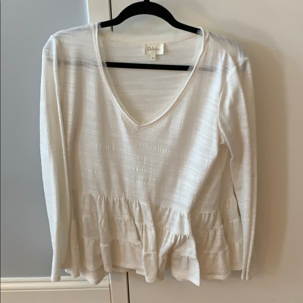 Anthropologie long sleeve top